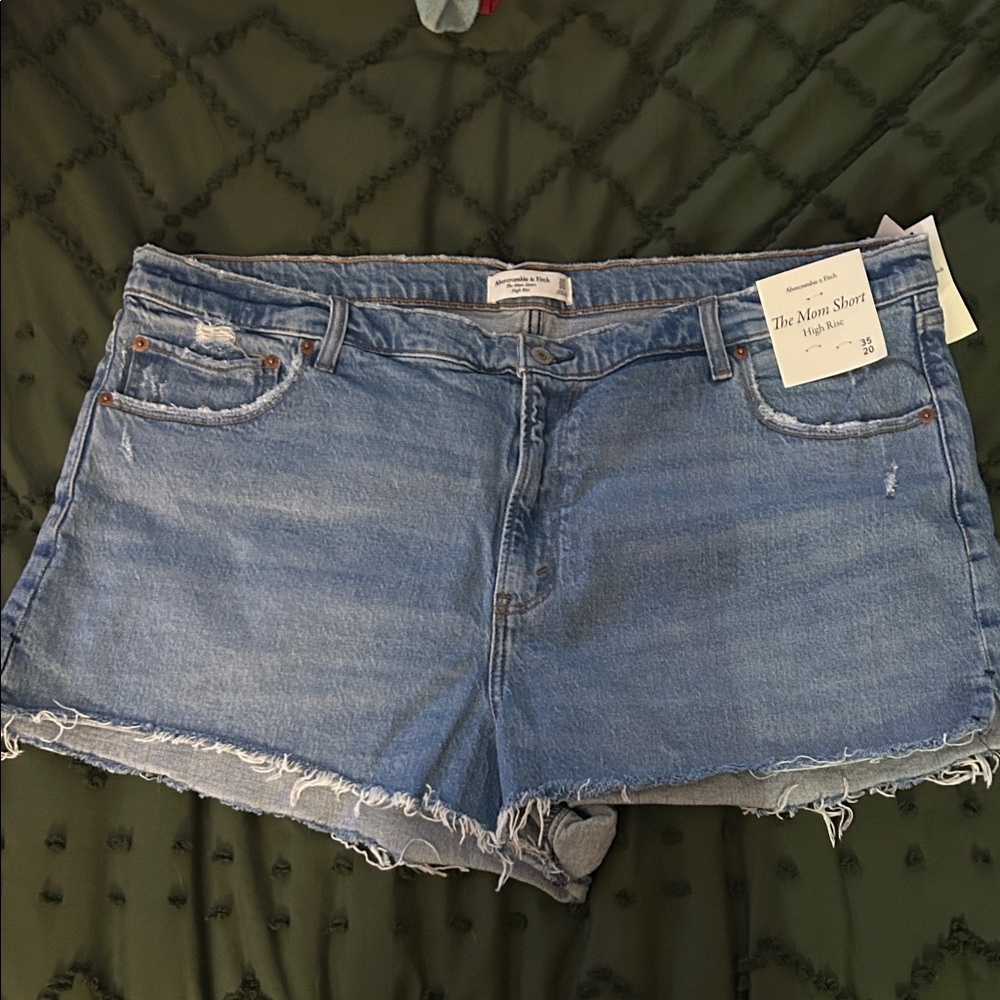 Women's Blue Denim Shorts